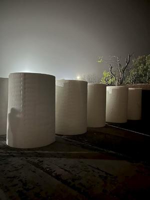 1.5m Diameter Foam Block Making Machine Vertical Continous Foam Machine With 10 Chemical Group