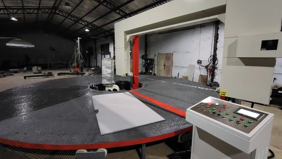 7m Diameter Carousel Foam Cutting Machine Accurately 8-40m/Min Speed