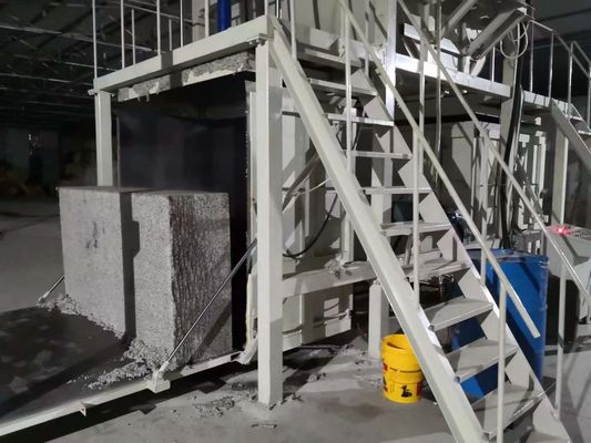 Automated Industrial Rebonding Foam Machine 3 Blocks/H High Productivity