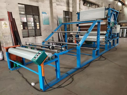 Mesh Belt Foam Laminating Machine Foam Laminators 1600mm Working Width 60KVA