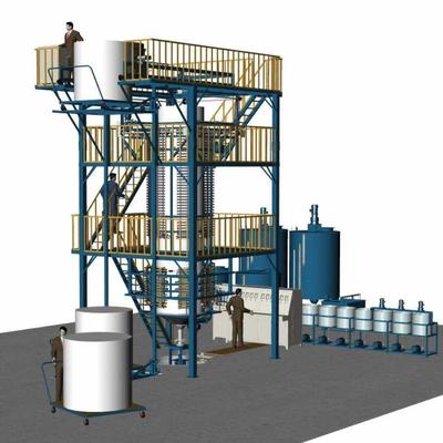 8HP Cooling Continuous Foam Making Machine High Productivity