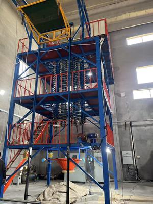 10-55kg/M3 Continuous Foam Machine With 9 Chemical Group Energy Efficient