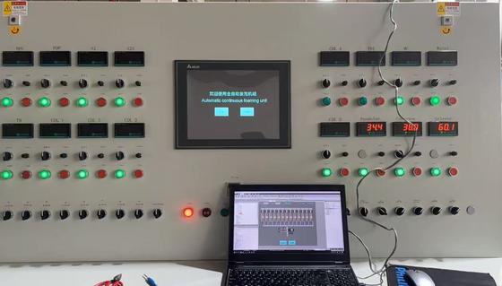 Ortholite Foam Horizontal Continuous Foam Machine For Shoe Industrial Use High Performance