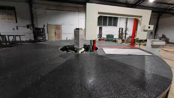 7m Diameter Carousel Foam Cutting Machine Accurately 8-40m/Min Speed