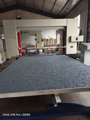 High Precision  Horizontal Foam Slicing Machine With 1650mm Width