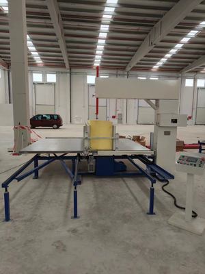 PLC Control Automatic Foam Cutting Machine Vertical Foam Cutter Machine