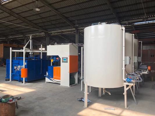 High Flexibility HR Foam Box Foaming Machine For Making Foam Size 2100mm*2400mm