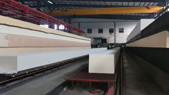 Horizontal Long Foam Sheet Cutting Machine With 100m Length High Precision