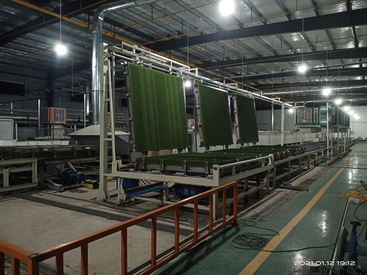 80m Length Latex Mattress Production Line With 0.6m/Min Conveyor Speed