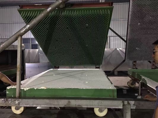 80m Length Latex Mattress Production Line With 0.6m/Min Conveyor Speed