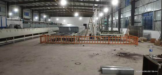 120m Length Latex Mattress Production Line 112pcs Mattress / 10 Hours Capacity