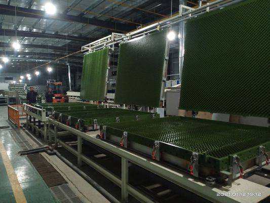 120m Length Latex Mattress Production Line 112pcs Mattress / 10 Hours Capacity