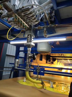 Industrial Automation Continuous Foam Machine With 13 Chemical Group