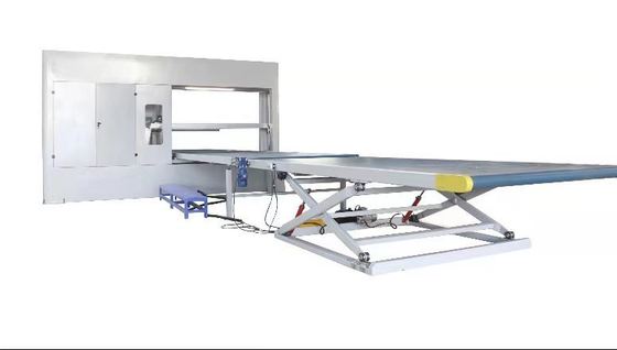CNC System Vertical Foam Cutting Machine Adjustable Cutting Speed
