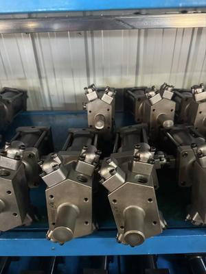 High Pressure PU Foam Machine Injection I Type Mixing Head For Two Components Polyol ISO